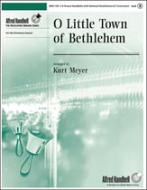 O Little Town of Bethlehem Handbell sheet music cover